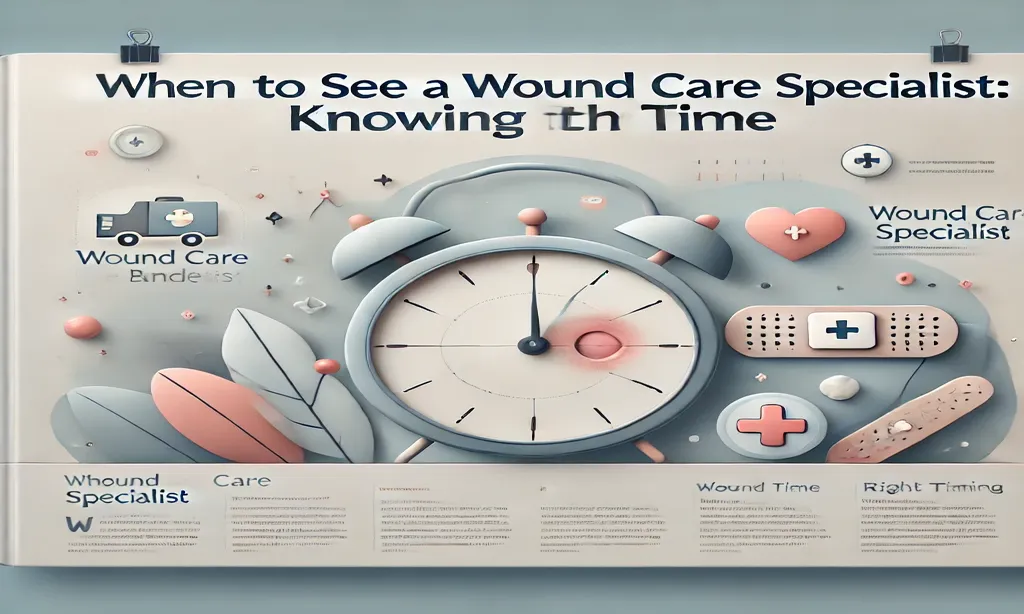 When to See a Wound Care Specialist